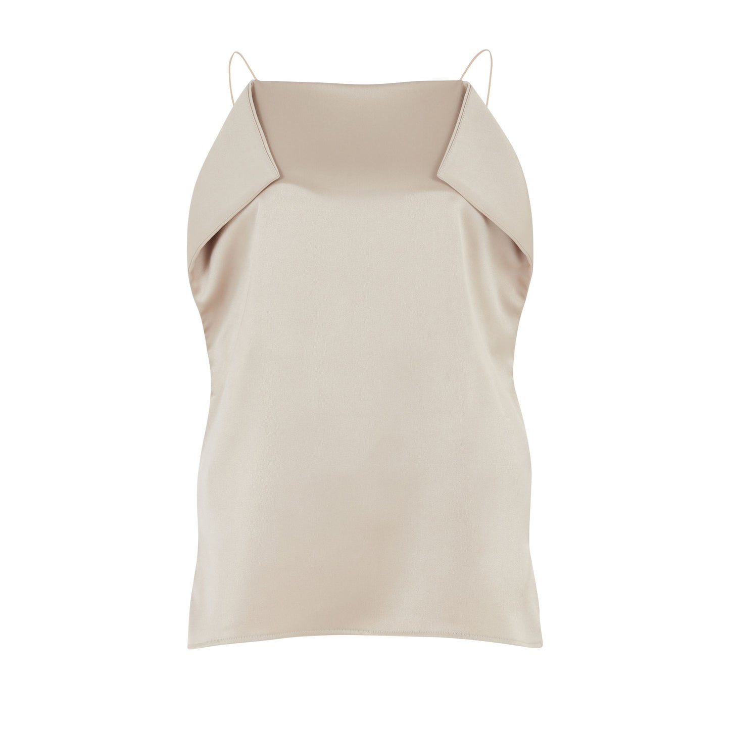 SATIN ORIGAMI CAMISOLE TOP