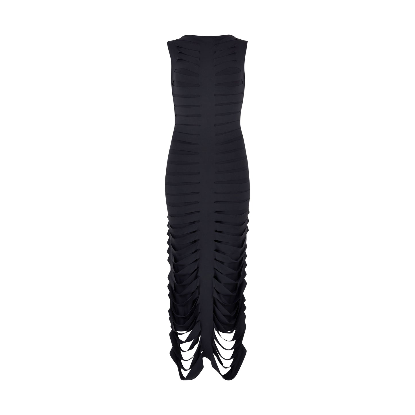 BLACK RIBBONS DRESS