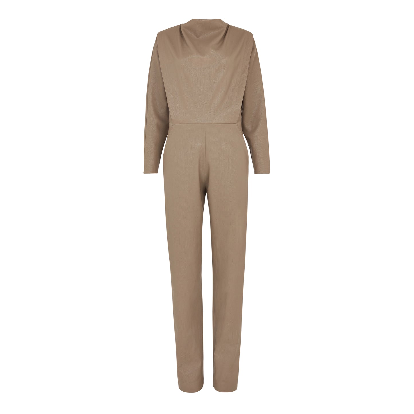 VEGAN LEATHER SAMURAI JUMPSUIT