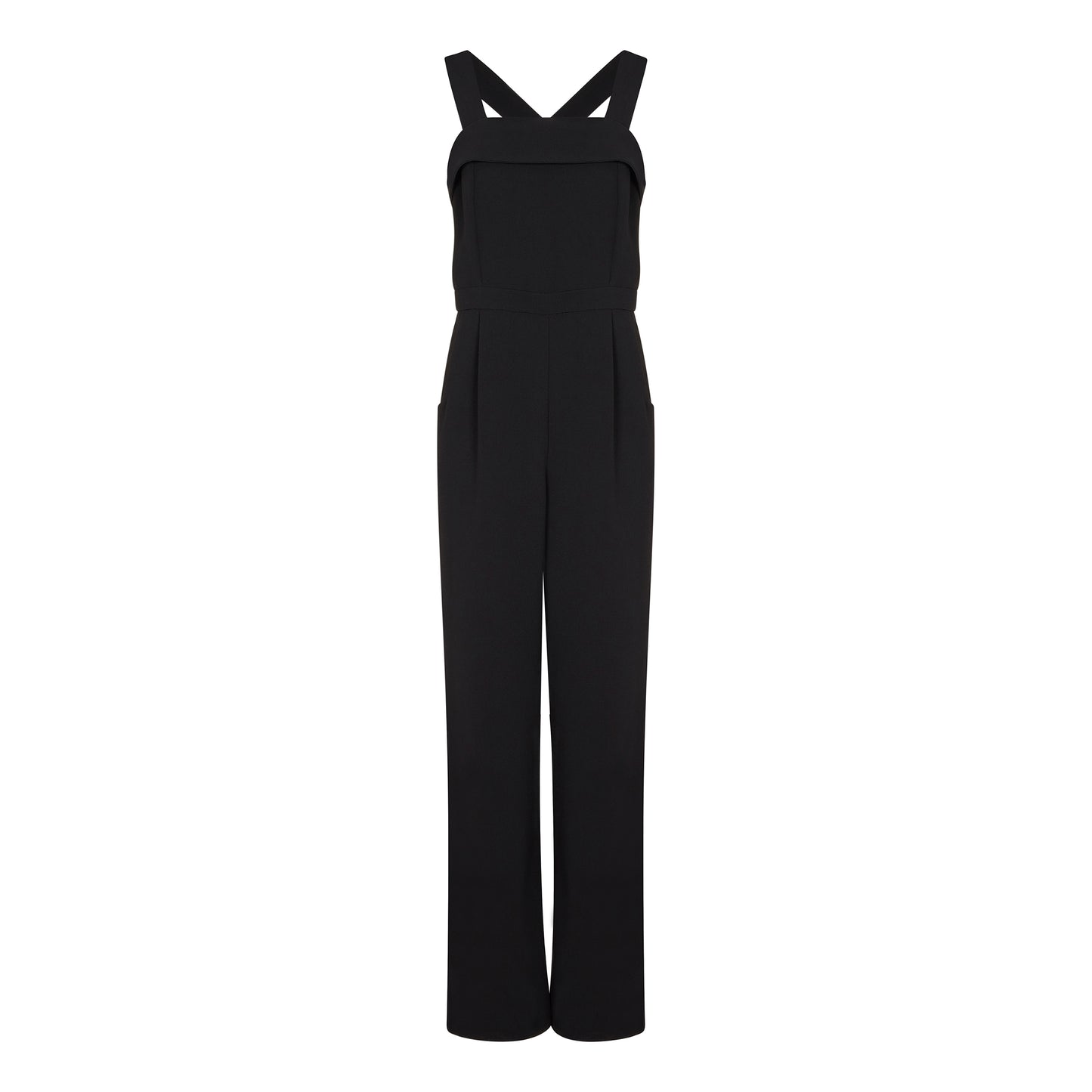 black pinafore overalls jumpsuit riona treacy