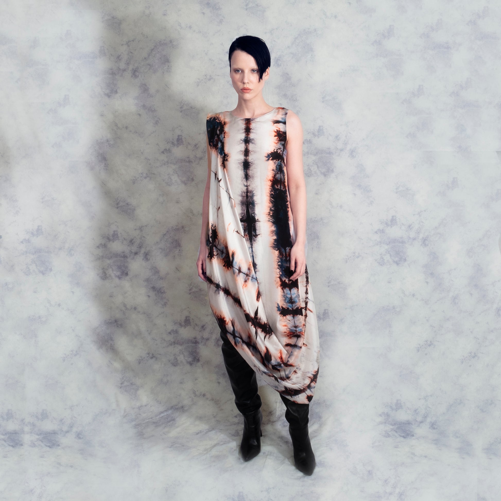 riona treacy silk clan dress