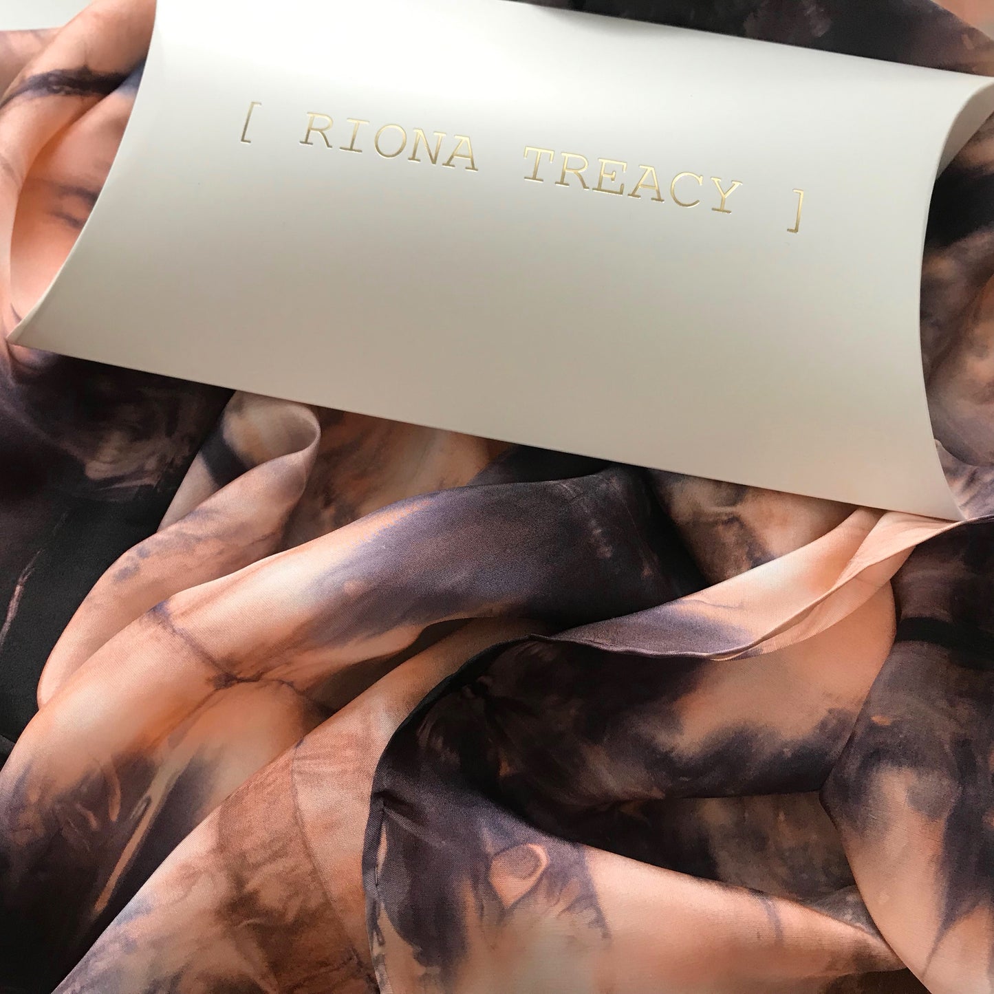 SILK TIE DYE SCARF