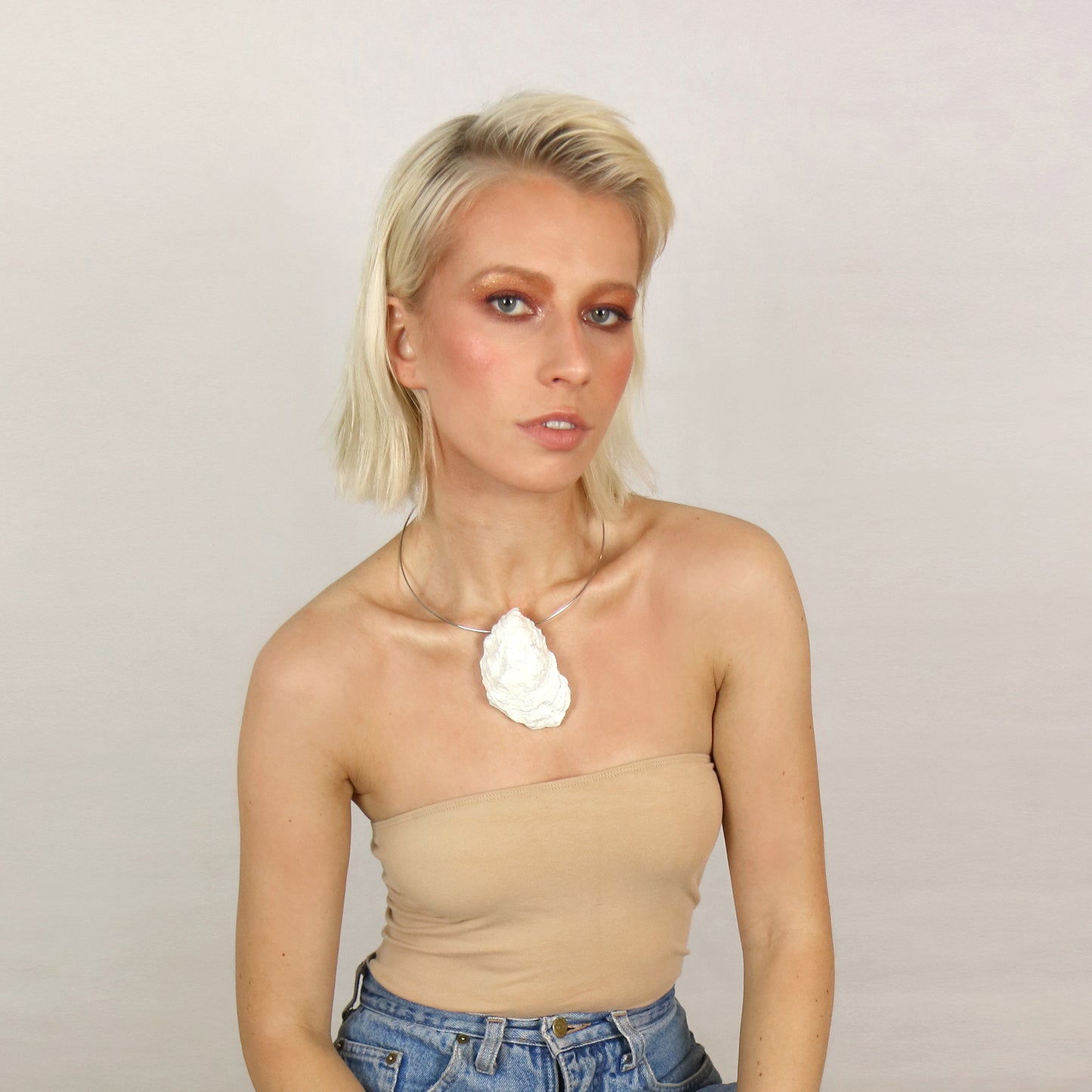 OYSTER SHELL NECKLACE
