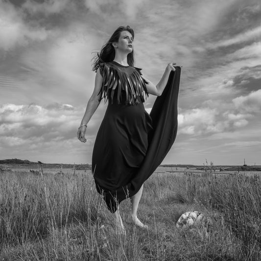 riona treacy black clan dress