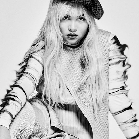 PHOENIX MAGAZINE: Hayley Kiyoko wears our AW19 Silk Shibori Top