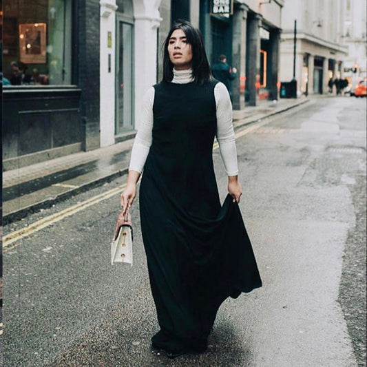 THE FIERCE WALKER: featured Black Clan Dress