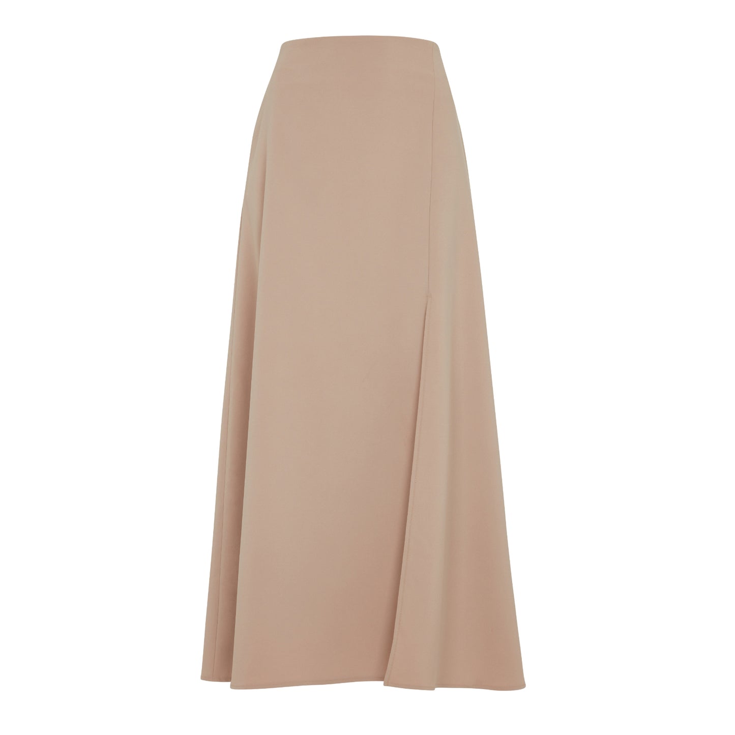 NUDE PENCIL MAXI SKIRT