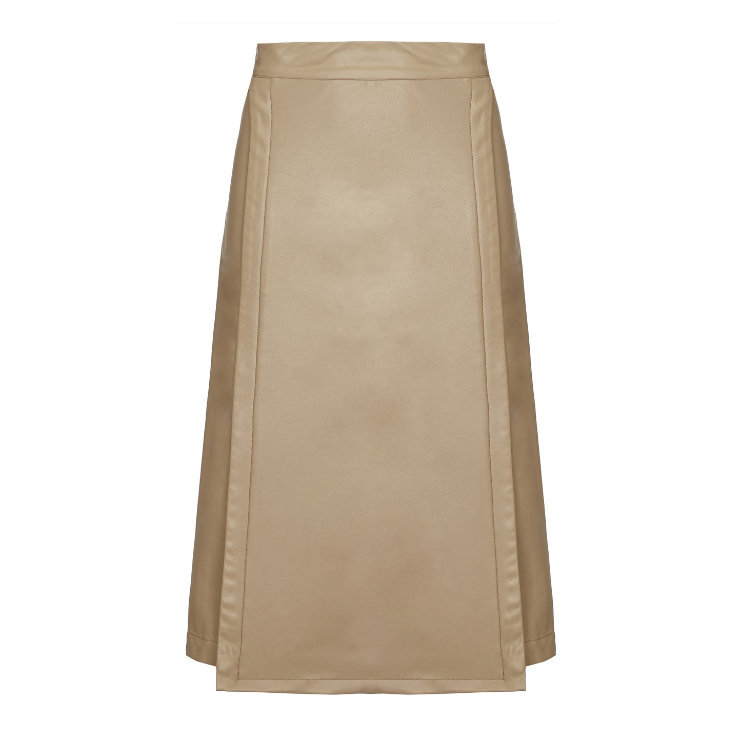 riona treacy vegan leather skirt