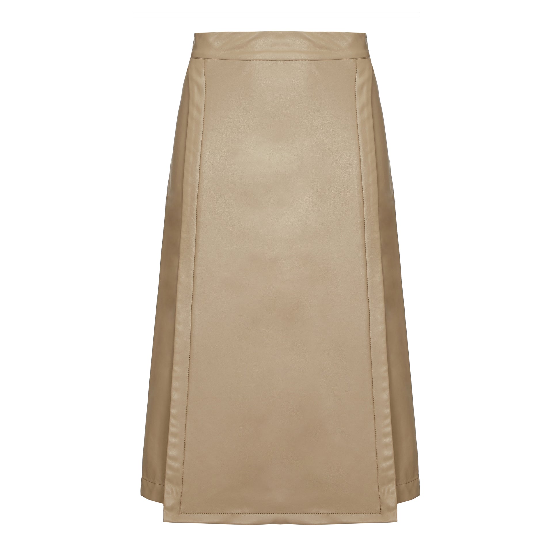riona treacy vegan leather skirt